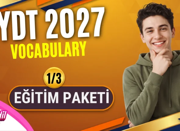YDT 2027 Vocabulary 1_3 Eğitim Paketi